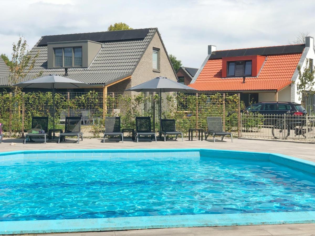 Chalet 3A Op Recreatiepark De Wielen Sint Maarten Eksteriør billede